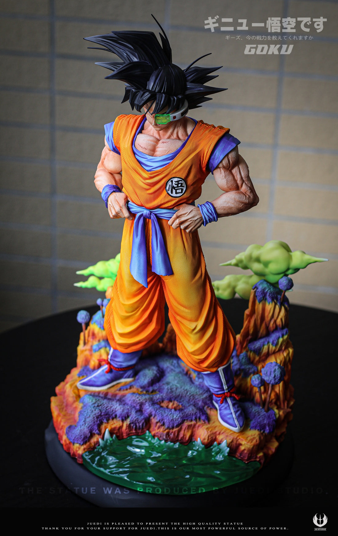 Dragon Ball JD Studio Ginyu inside Goku Resin Statue