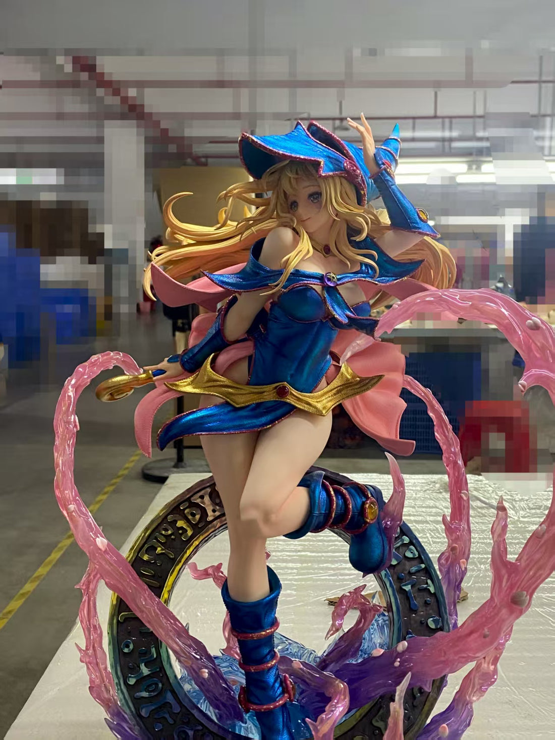 Yu-Gi-Oh! Hello x Monkey D Studio Black Magician Girl Resin Statue