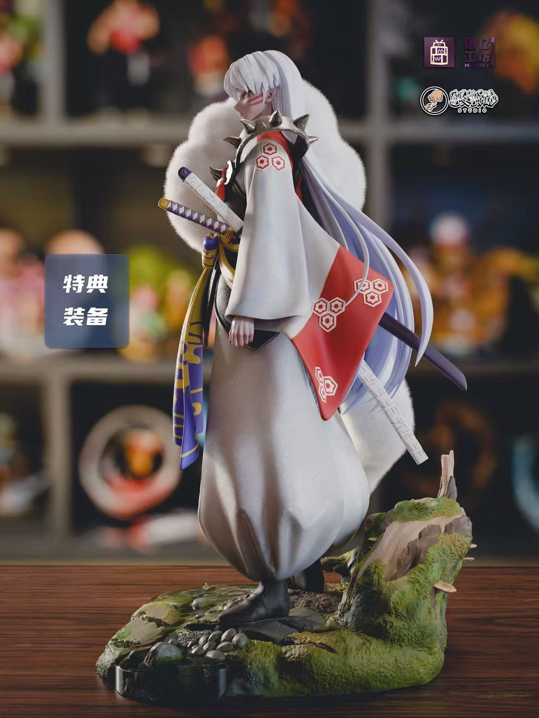 Inuyasha Memory Workshop Studio x Showhand Studio Sesshomaru Resin Statue