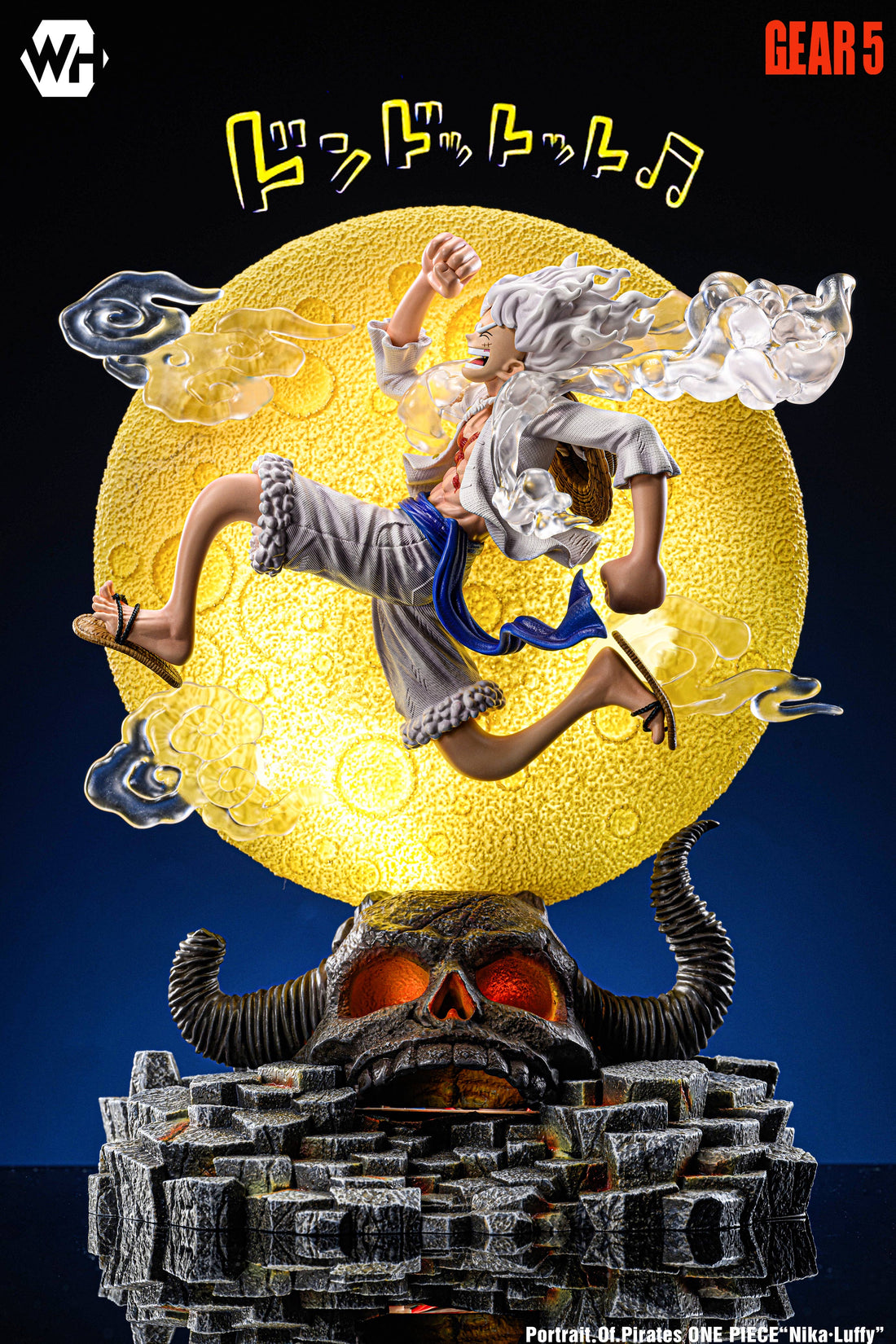 One Piece WH Studio Nika Luffy Resin Statue