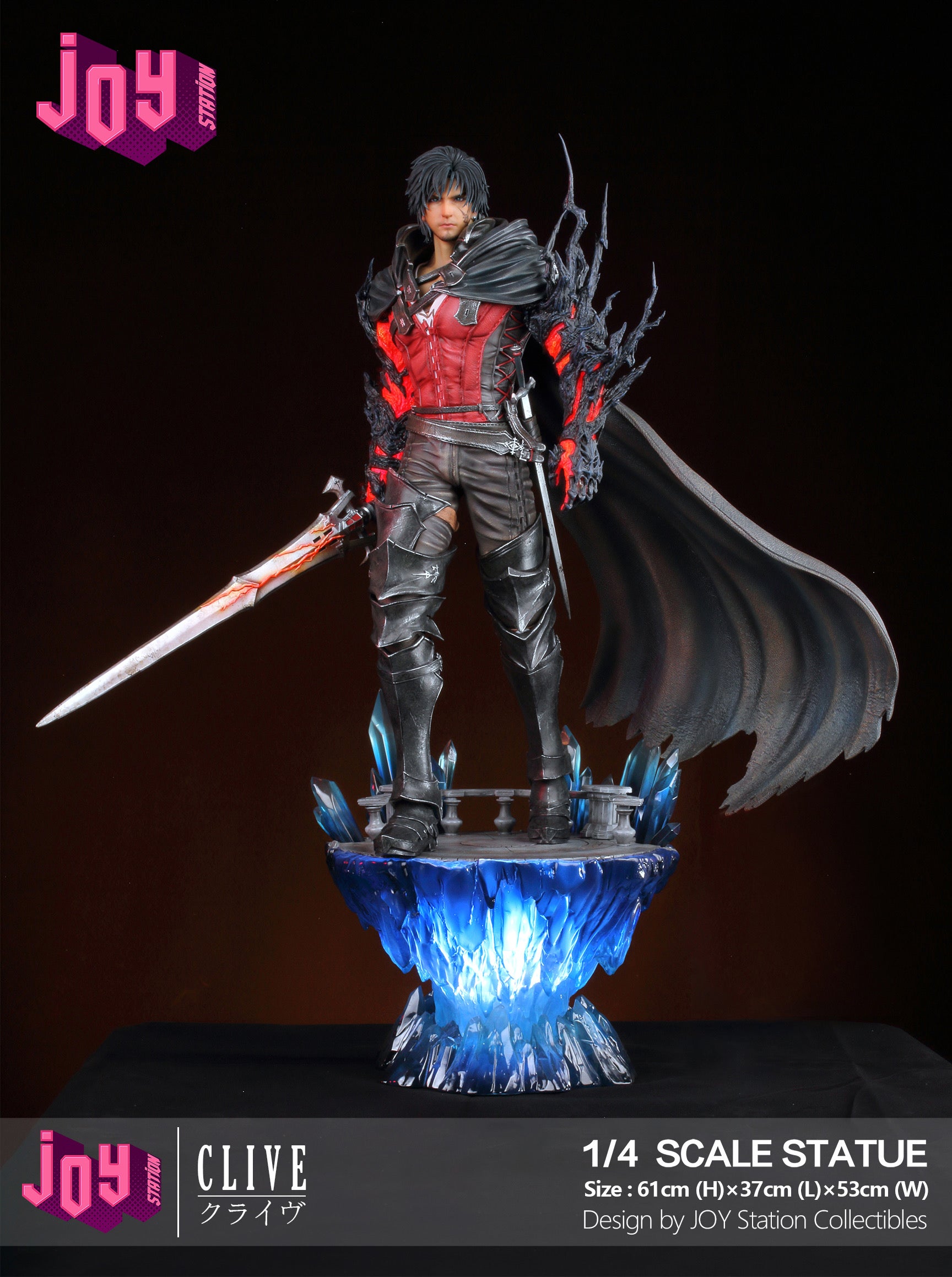 Final Fantasy XVI JOY Station FF16 Clive Resin Statue – ClubHouse