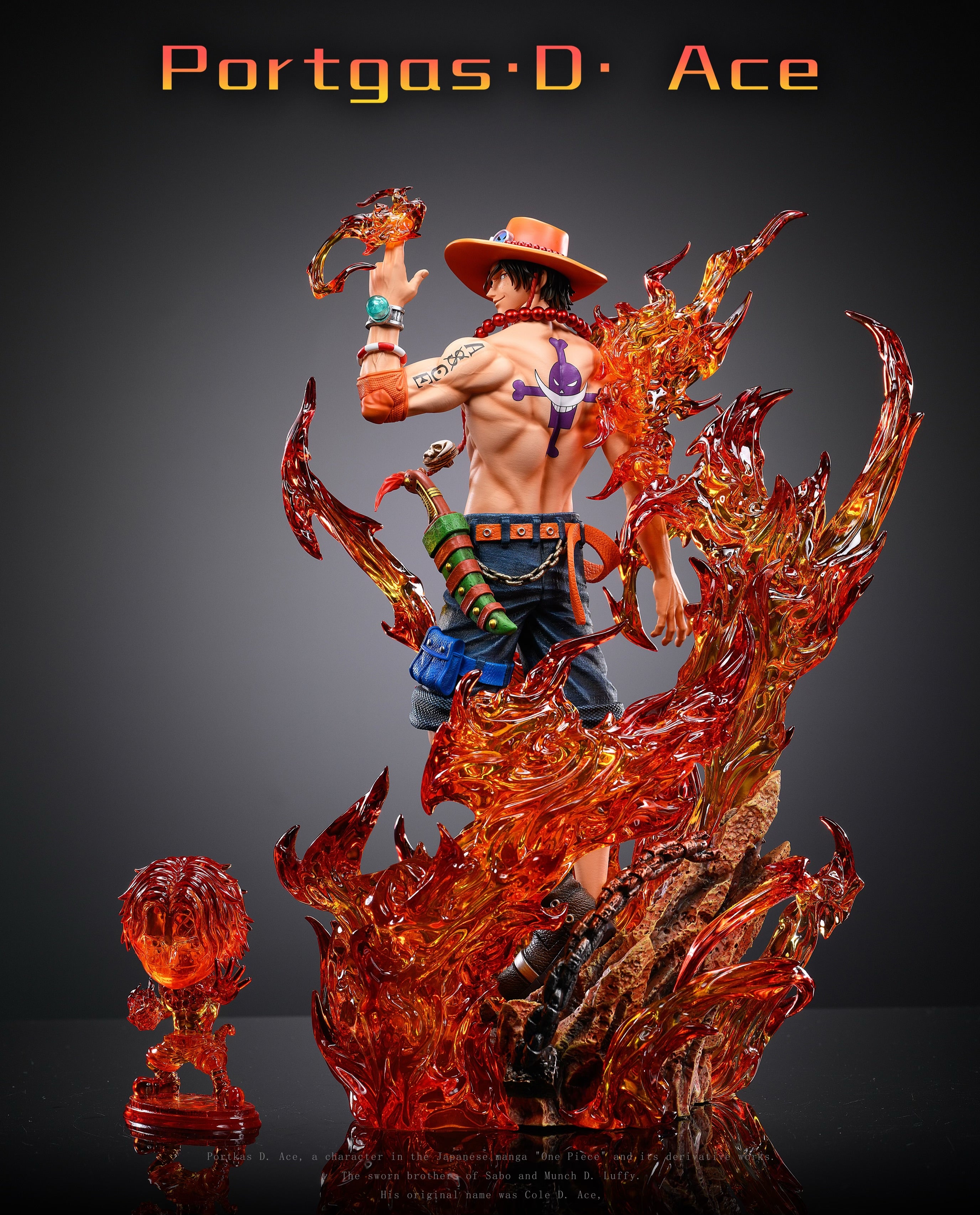 One Piece LX Studio Ace V3 Resin Statue – ClubHouse Statues