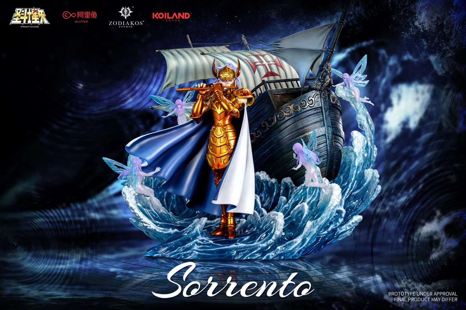 Saint Seiya Zodiakos Studio Sorrento Licensed – ClubHouse Statues