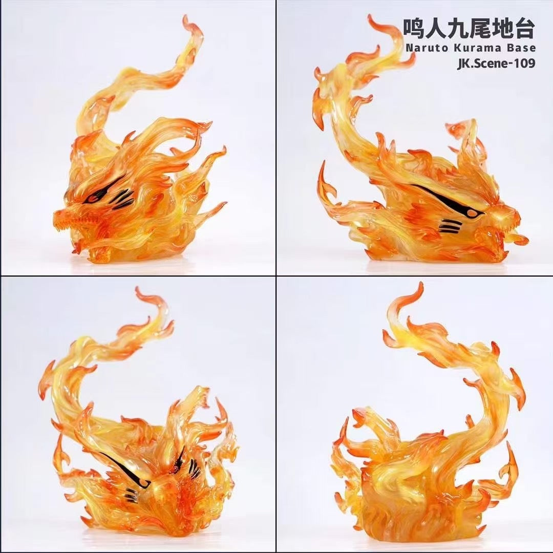 Naruto JacksDo Studio Naruto Kurama Base Resin Statue