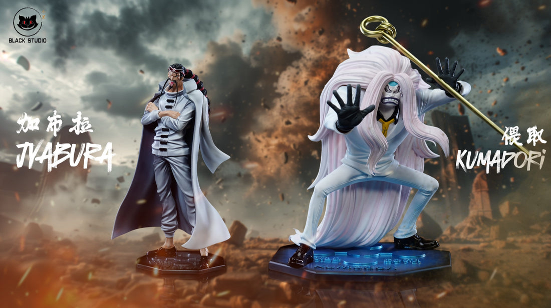 One Piece Black Studio Jabra x Kumadori Resin Statue
