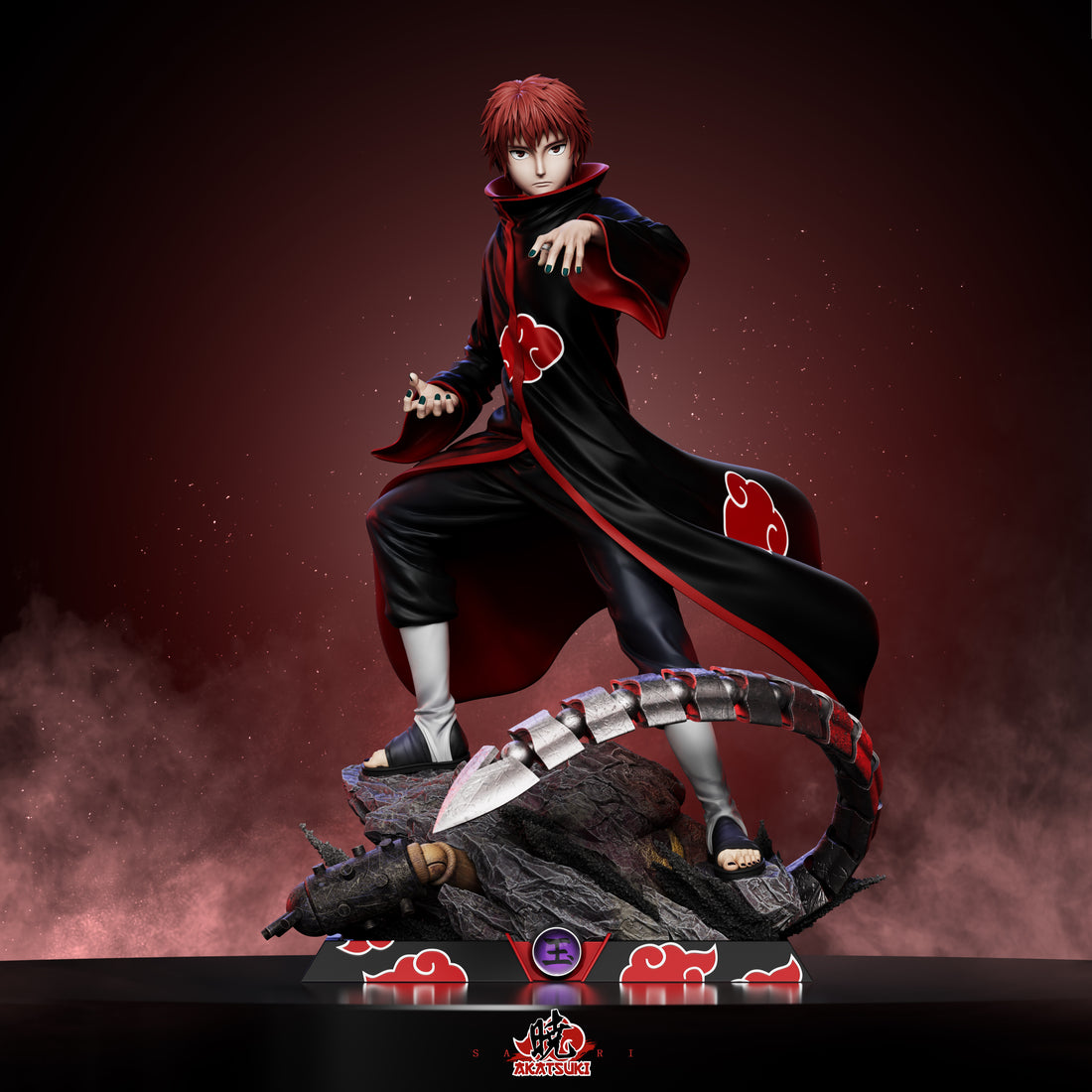 Naruto Akatsuki Studio Sasori Resin Statue