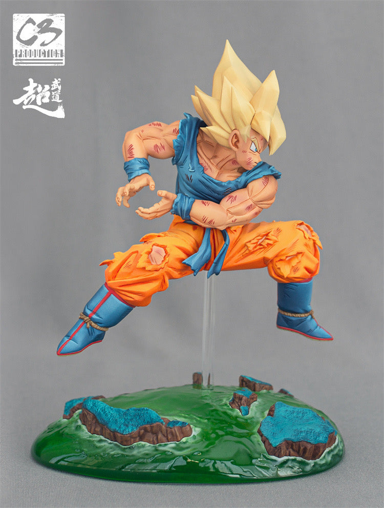 Dragon Ball C3 Studio SS Goku Resin Statue