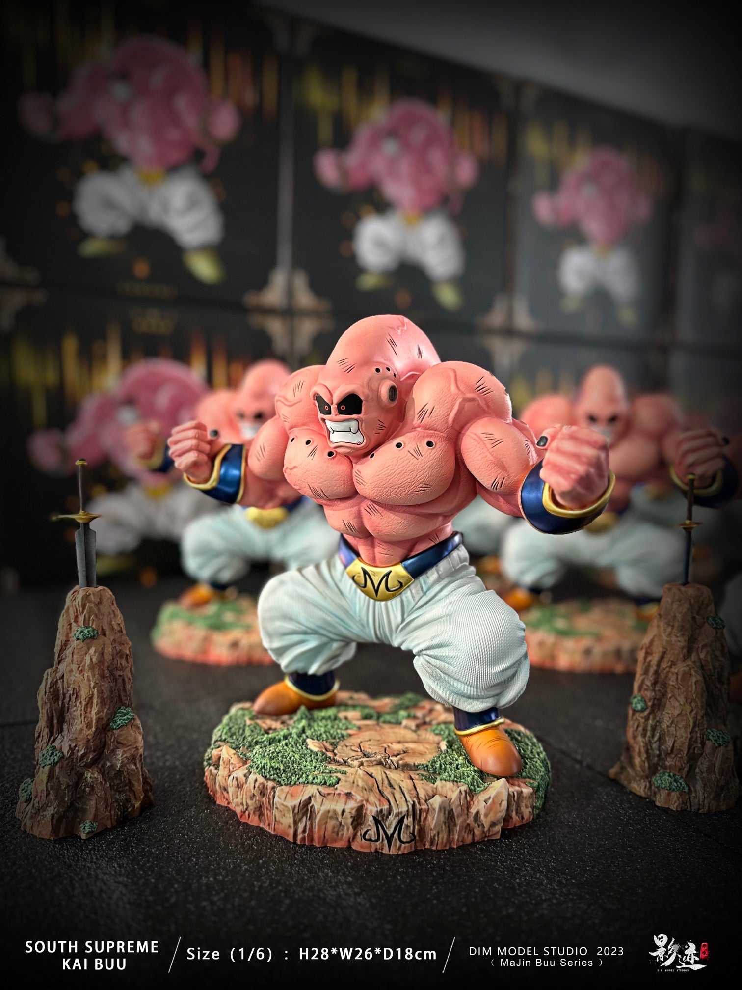 Dragon Ball Dim Model Studio South Supreme Kai Buu Resin Statue Chin