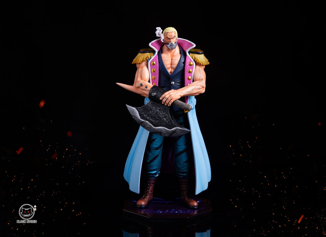 One Piece Black Studio Morgan & Bogard Resin Statue