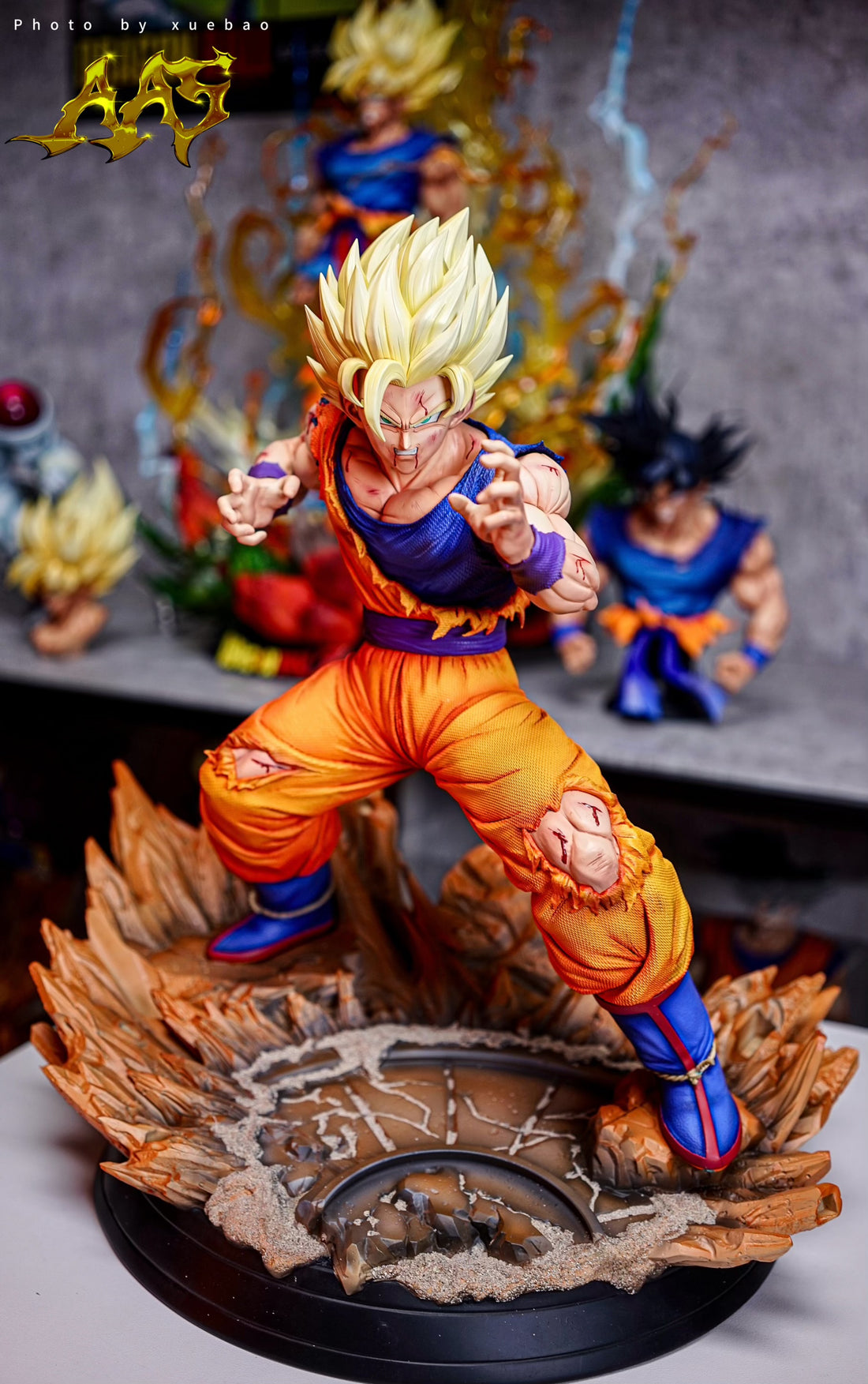 Dragon Ball ArmyAnt Studio SSJ2 Goku Resin Statue