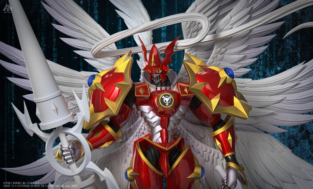 Digimon AN Studio Dukemon Crimson Mode Resin Statue