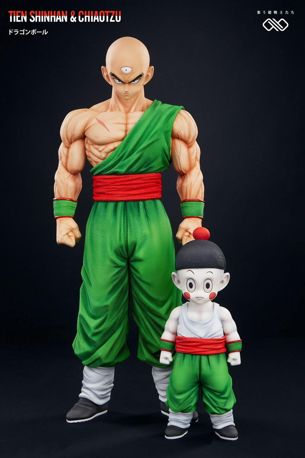 Dragon Ball Infinite Studio Tien Shinhan x Chaoz Z Warrior Series Resin Statue