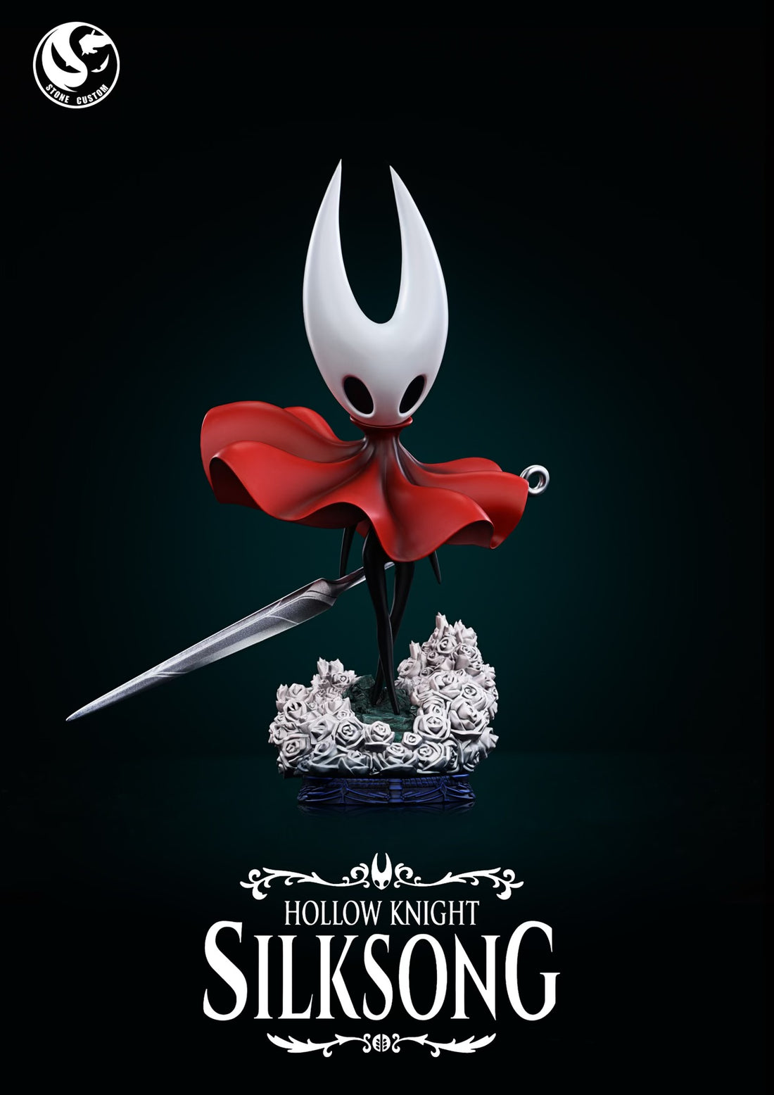 Hollow Knight Stone Custom Studio Hornet Resin Statue