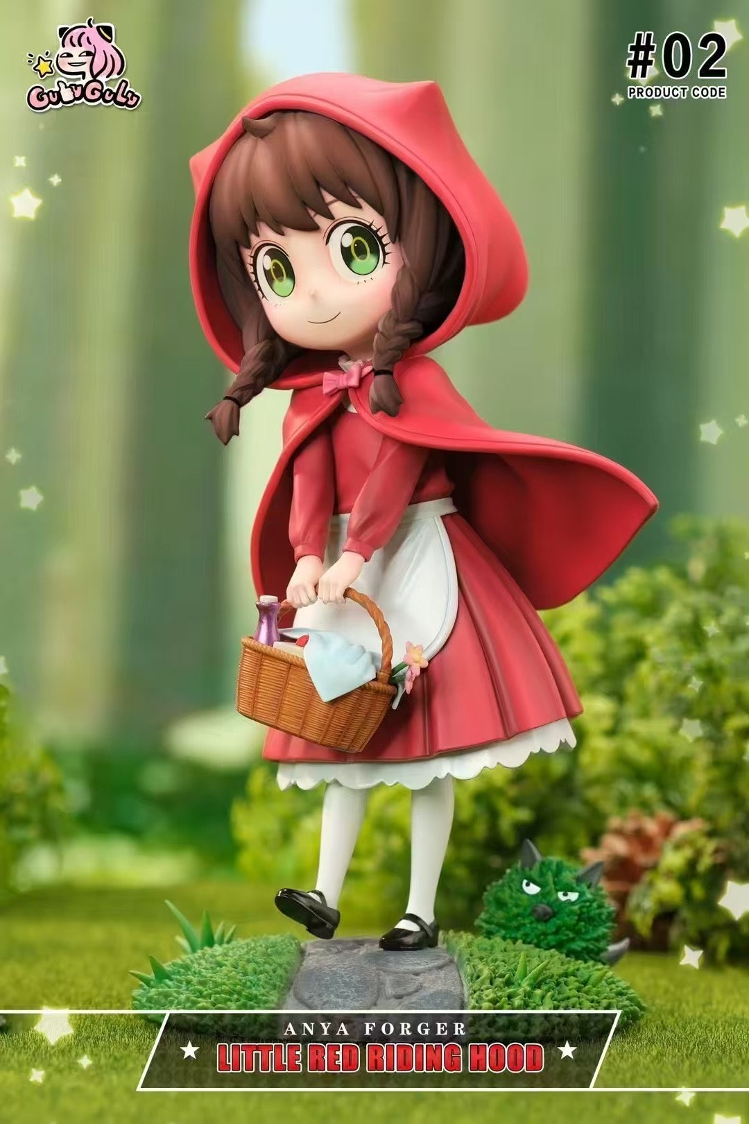 Spy x Family GuluGulu Studio Anya Cos Little Red Riding Hood Resin Statue