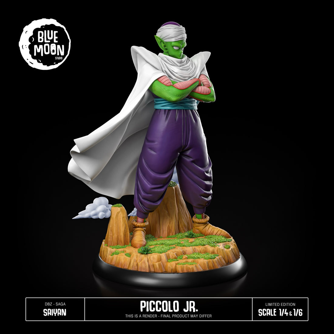 Dragon Ball Blue Moon Studio Piccolo Junior Resin Statue