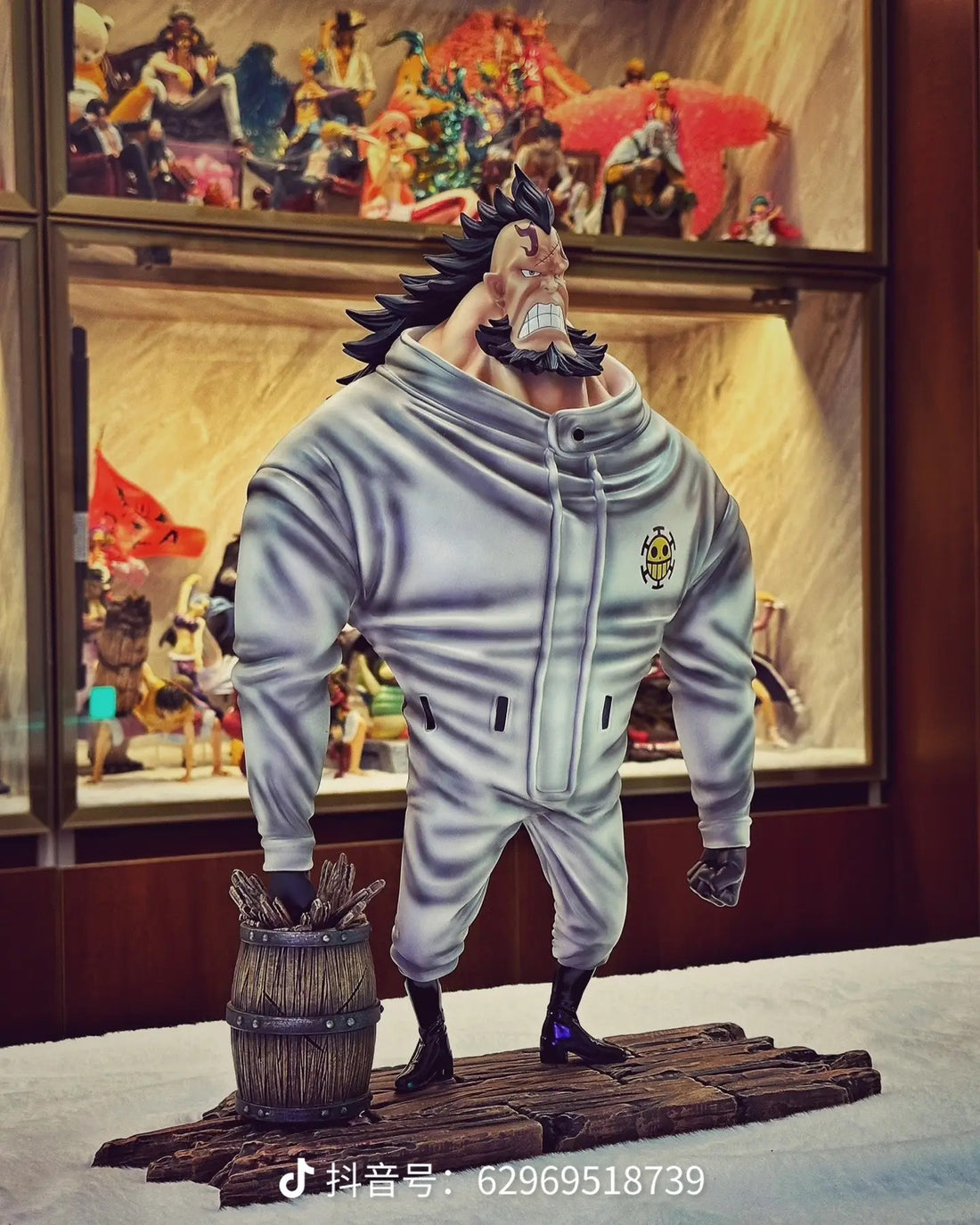 One Piece Warhead Studio Jean Bart Resin Statue