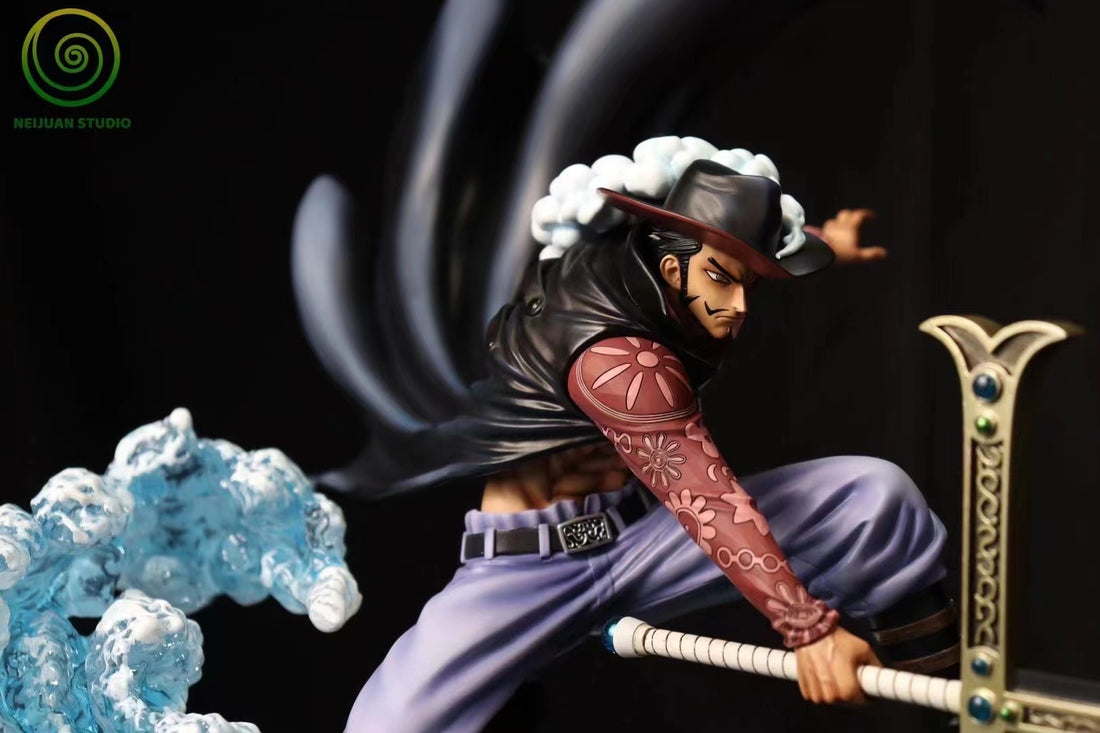One Piece NEIJUAN Studio Oka Shichibukai Dracule Mihawk Resin Statue
