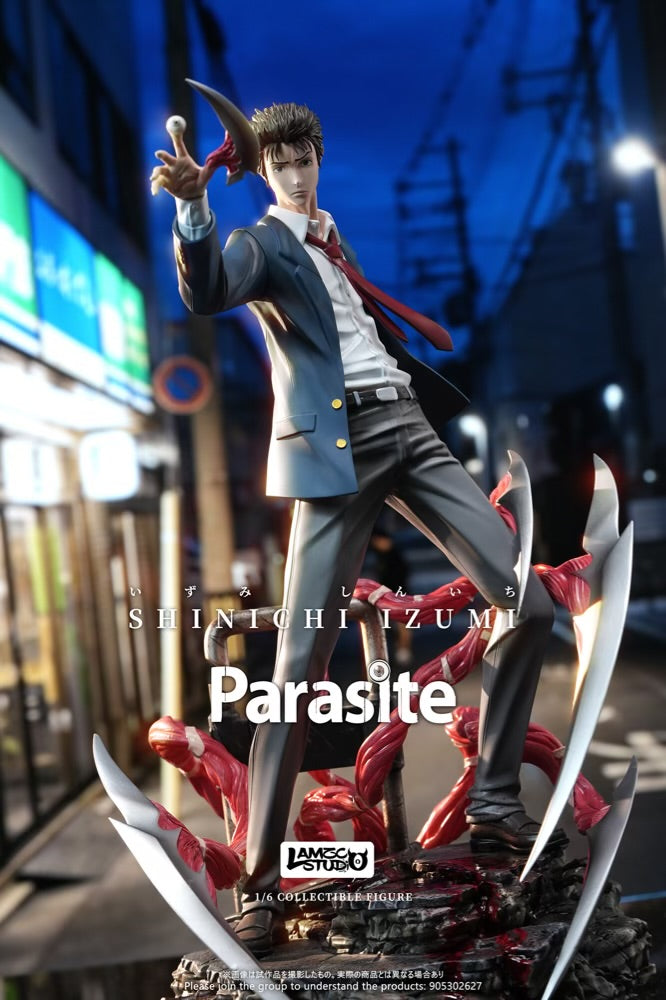 DIMOO　Life University　Sculptor　シークレット　廃盤 Parasyte The Maxim Lamzc Studio Shinichi Izumi Resin Statue