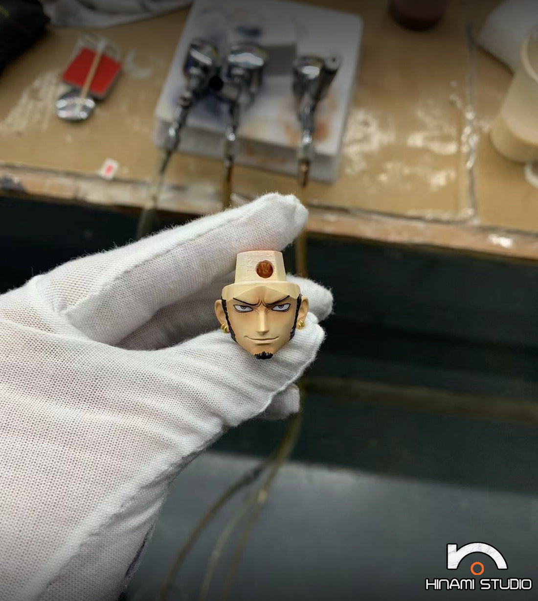 One Piece Hinami Studio Sitting Trafalgar D Water Law Resin Statue