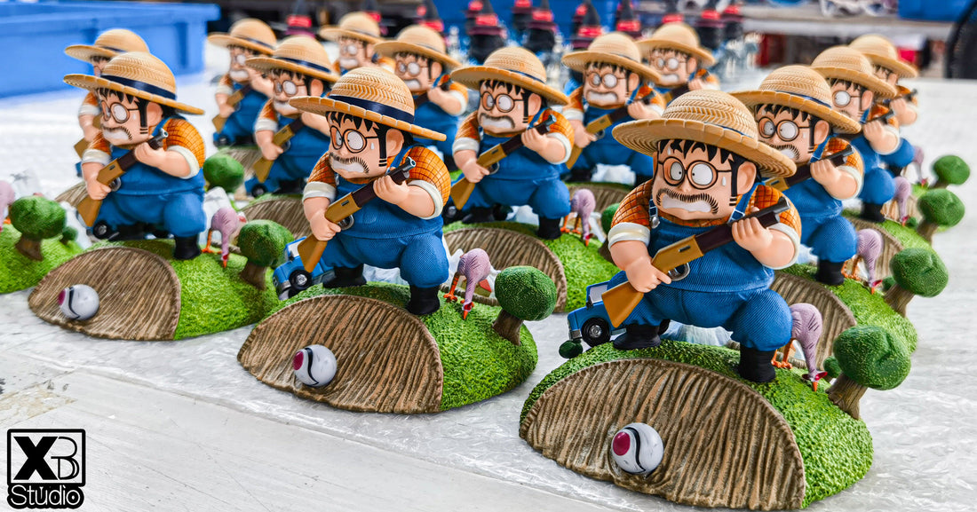 Dragon Ball FOX Studio Famous Scenes Part 5 Farmers Resin Statue