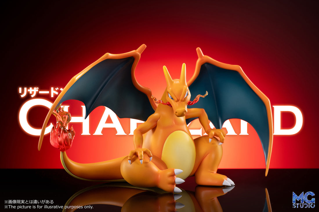 Pokémon MG Studio Irritated Charizard Resin Statue