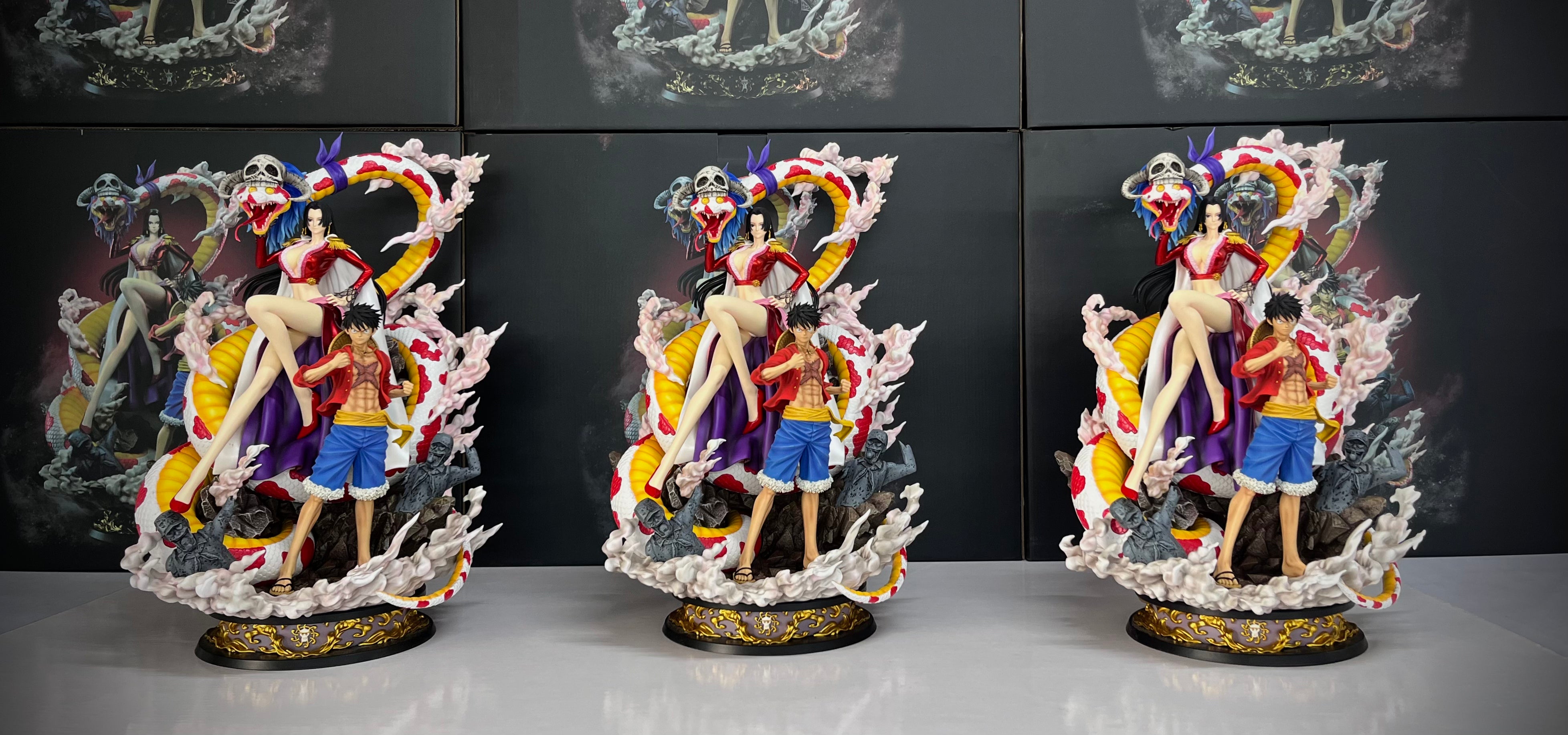 One Piece Diamond Studio Luffy x Boa Hancock – ClubHouse Statues