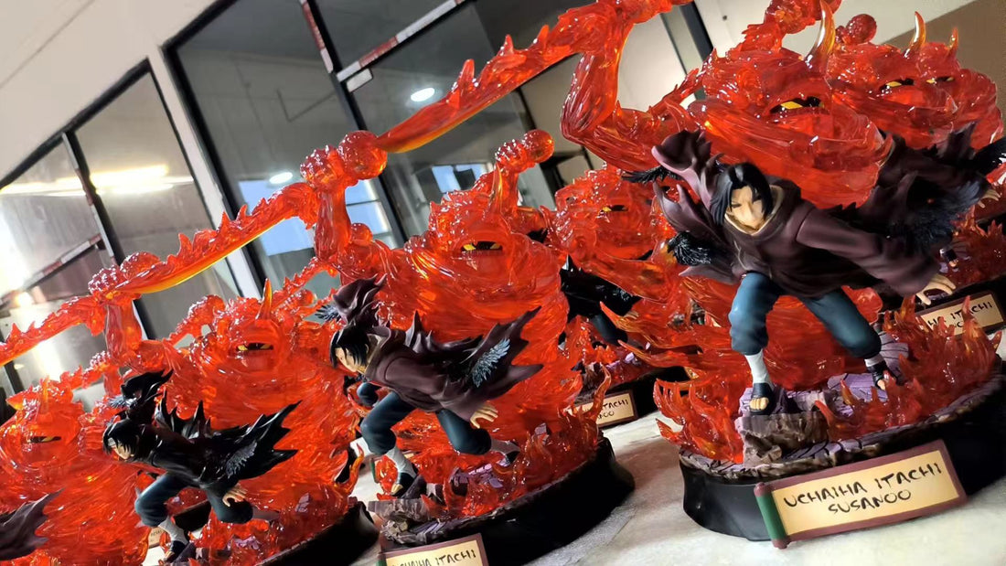Naruto RenJie Studio Uchiha Itachi Susanoo Resin Statue