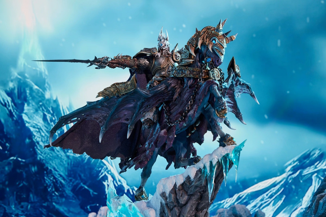 World of Warcraft Blizzard Lich King x Invincible Licensed Resin Statue