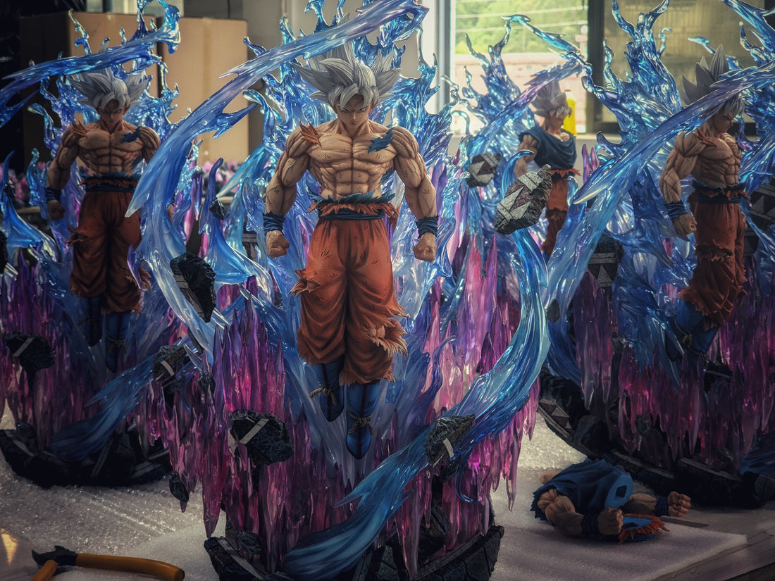 Dragon Ball QiYuan Studio Goku Ultra Instinct Resin Statue