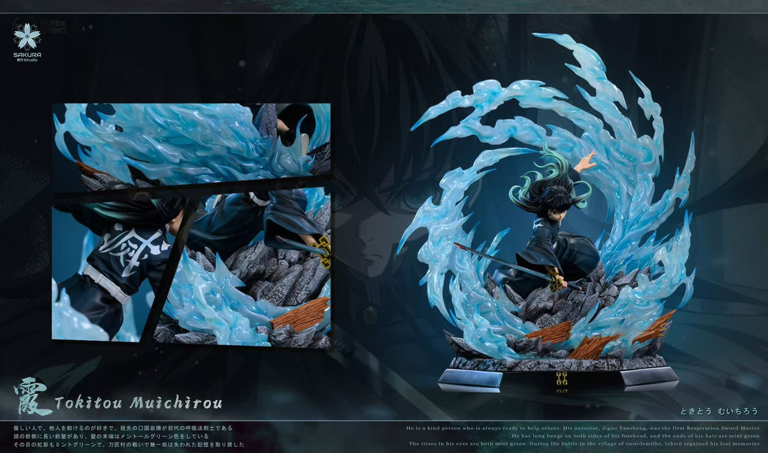 Demon Slayer Sakura Studio Tokitou Muichirou Resin Statue