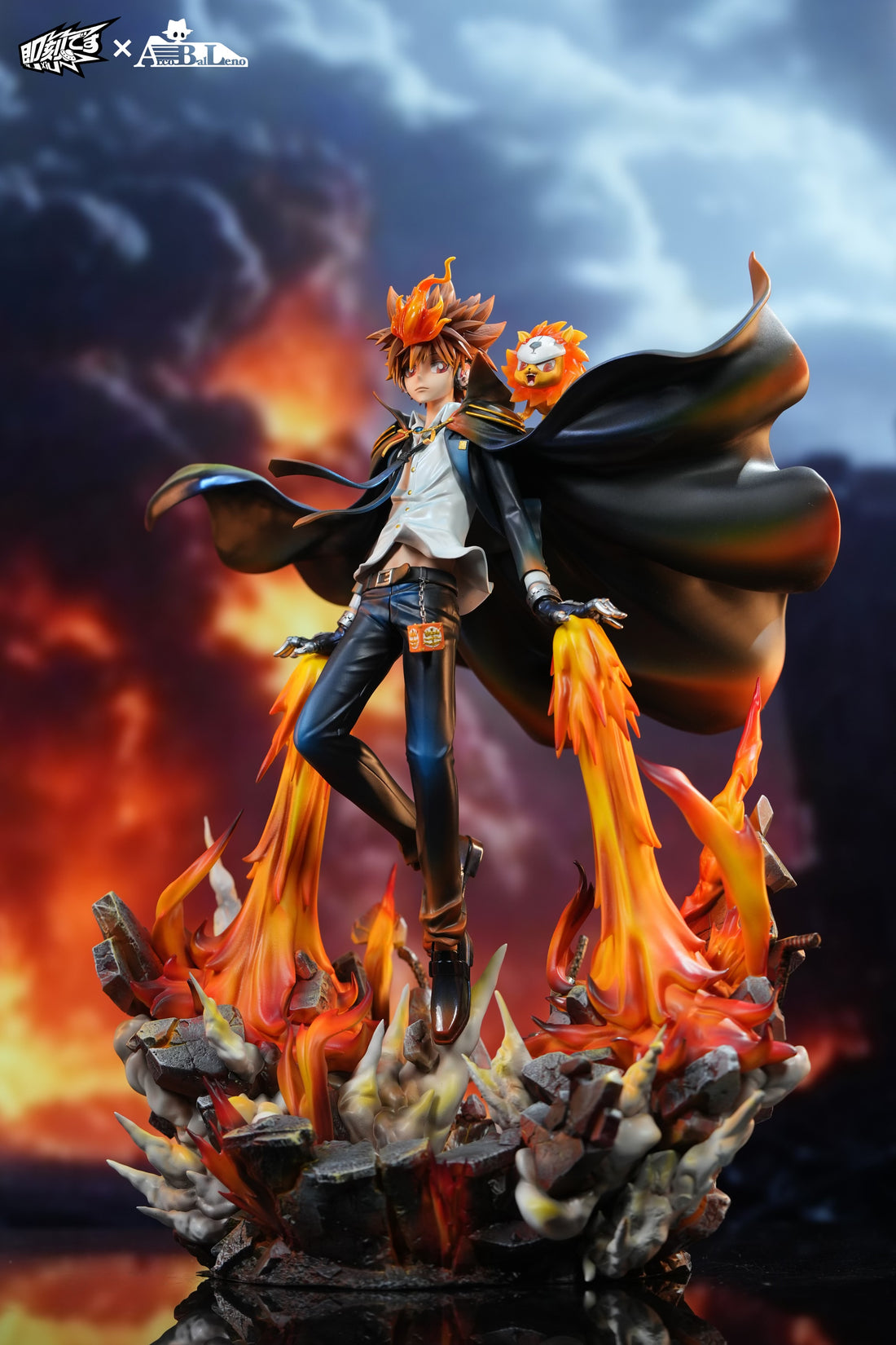 Katekyo Hitman Reborn Ji Ke Studio x Arcobaleno Studio Sawada Tsunayoshi Resin Statue