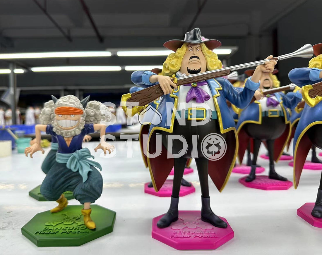 One Piece Stand Studio Roger Pirates Petermoo x Bankuro Resin Statue