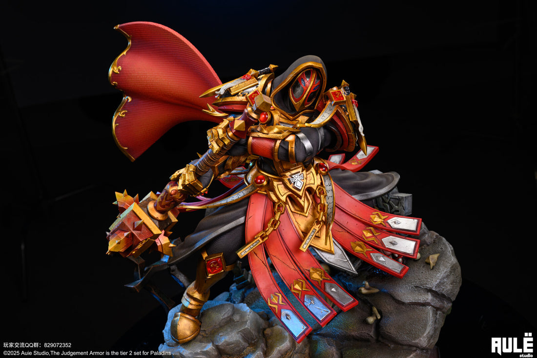 World of Warcraft Alue Studio Judgement Armor Resin Statue