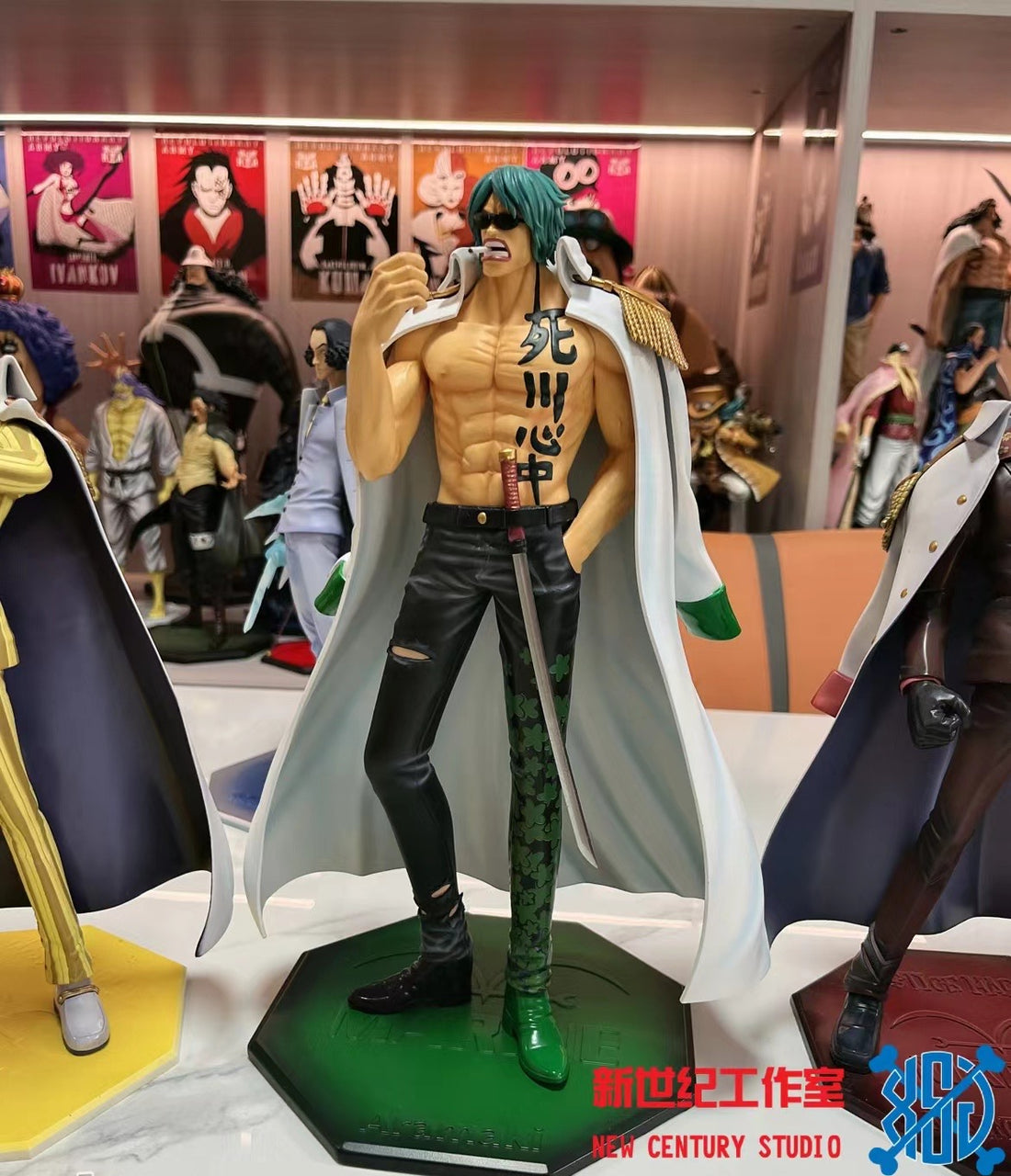 One Piece New Century Studio Aramaki x Lindbergh x Hack Resin Statue