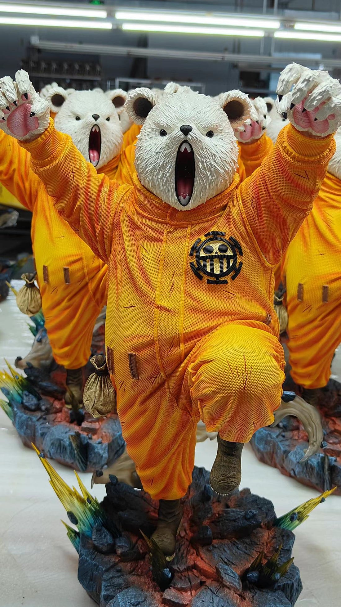 One Piece Monkey D Studio Bepo Resin Statue