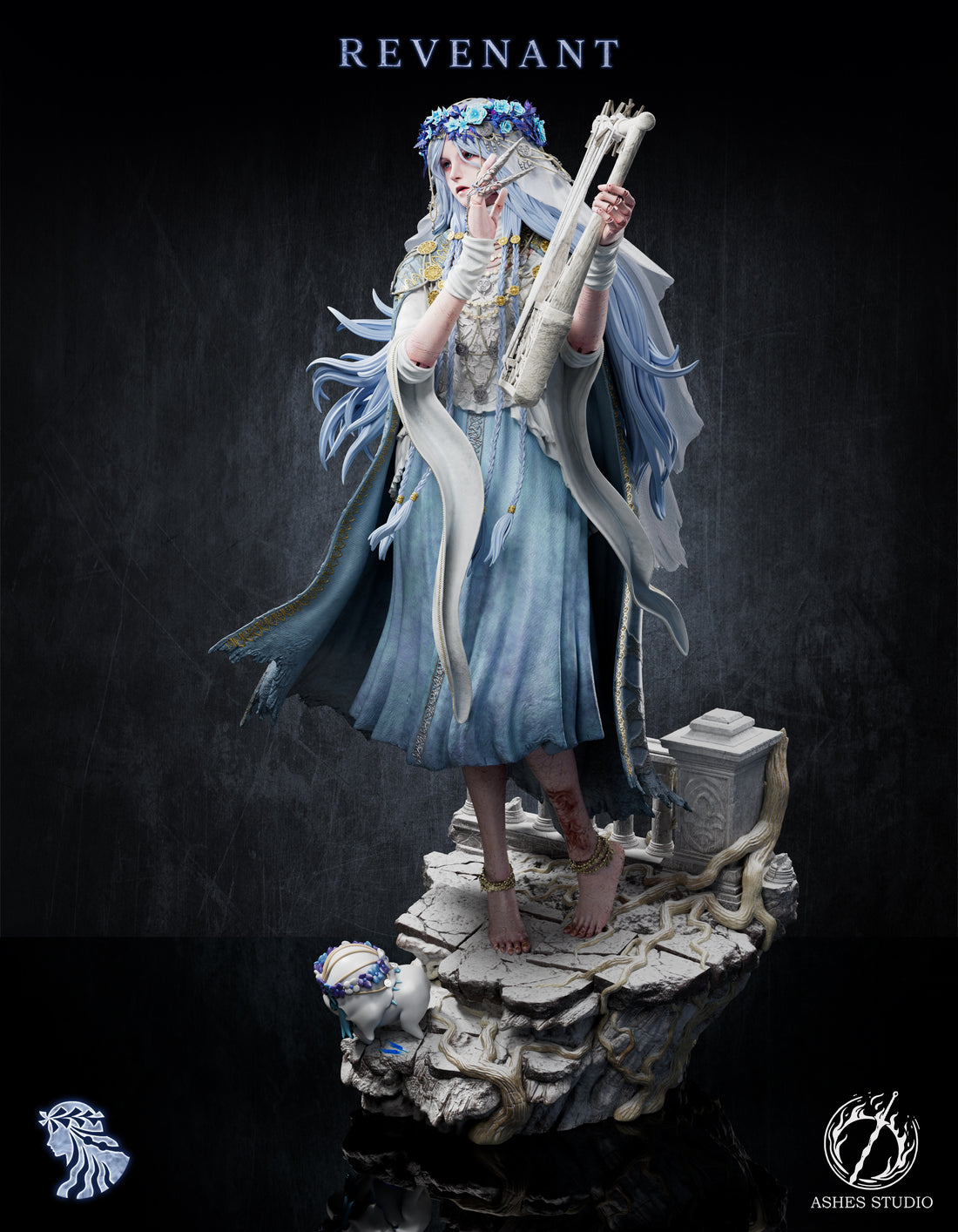 Elden Ring Ashes Studio Nightreign Revenant Resin Statue