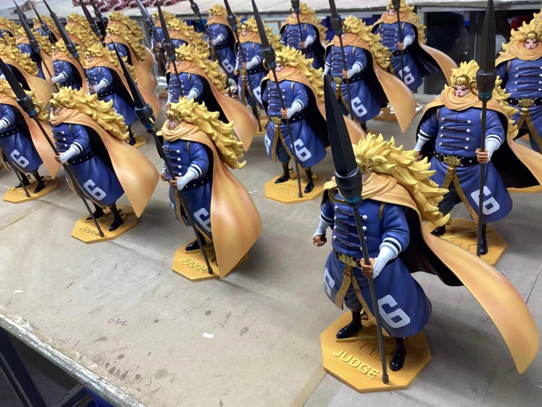 One Piece Clone Studio Judge Resin Statue