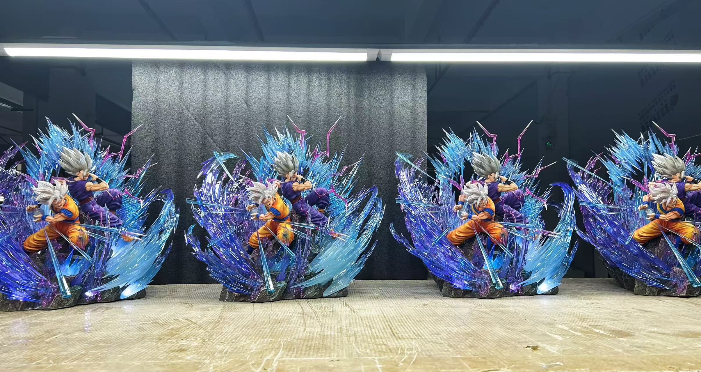 Dragon Ball Kylin Studio Goku UI x Gohan Beast – ClubHouse Statues