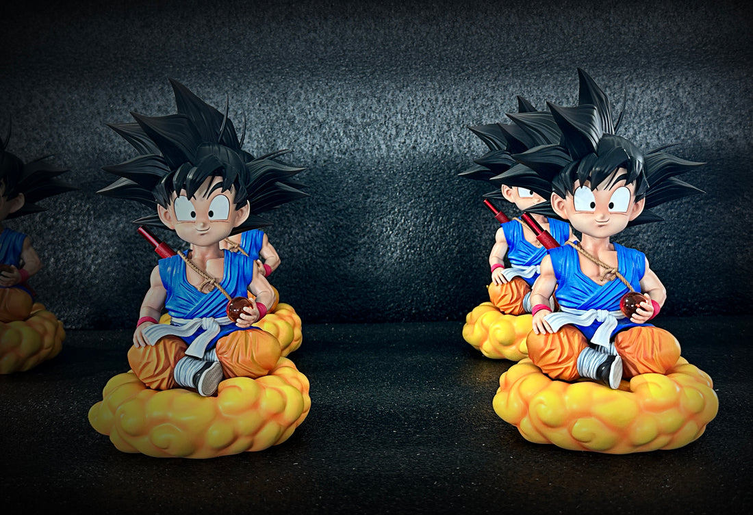 Dragon Ball Dim Model Studio Kid GT Goku Resin Statue