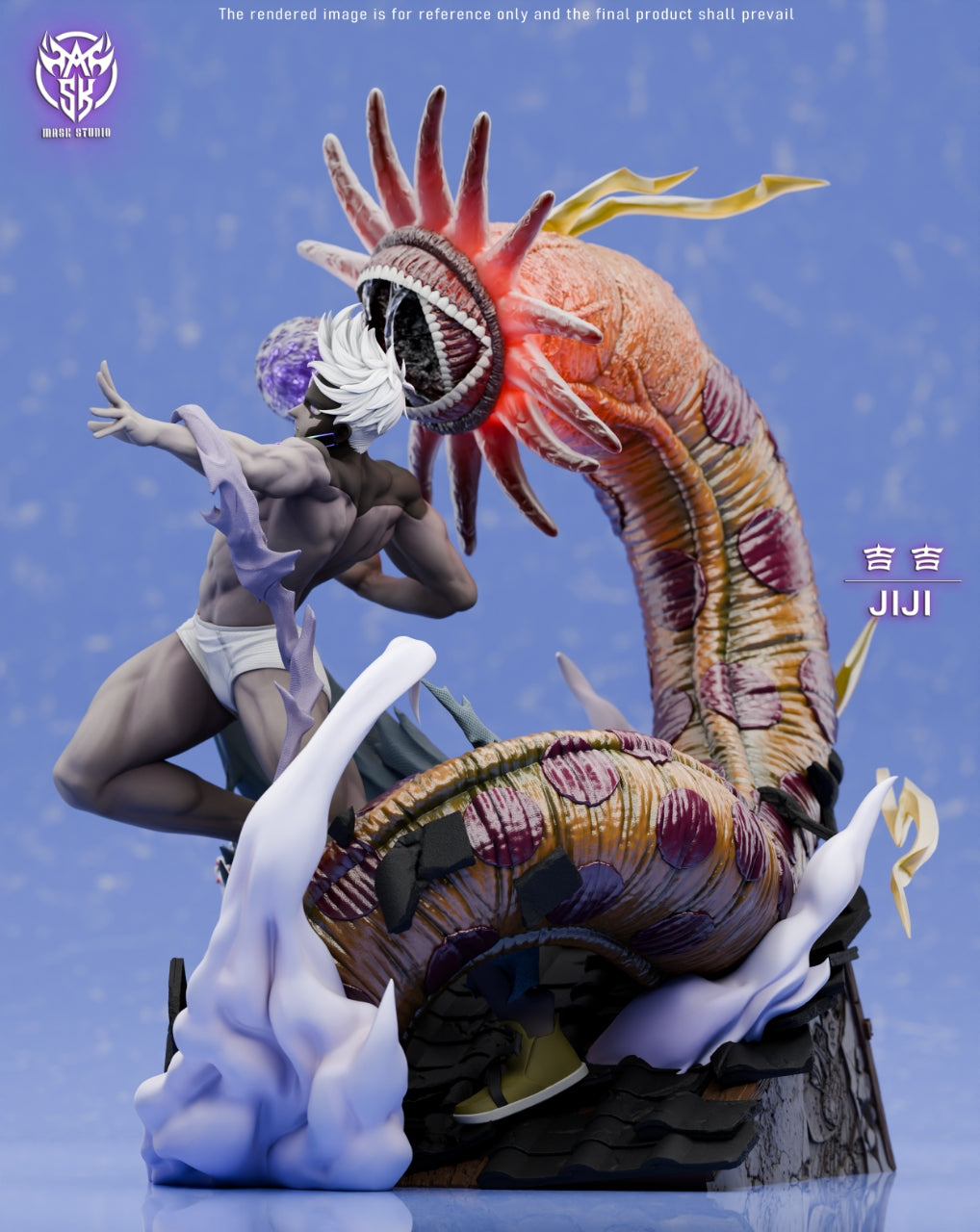 Dandadan Mask Studio Jiji Resin Statue