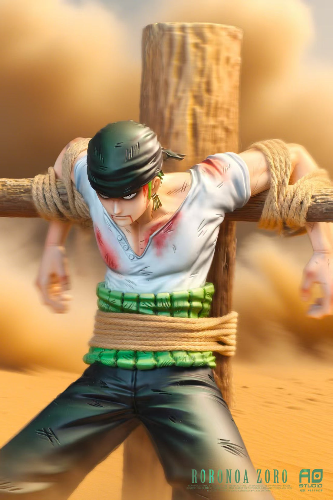 One Piece AO Studio First Journey Roronoa Zoro Resin Statue