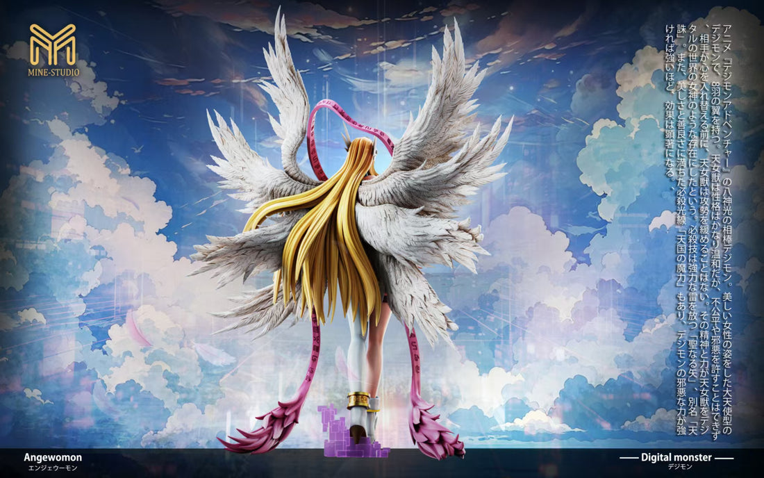 Digimon MINE Studio Angewomon Resin Statue