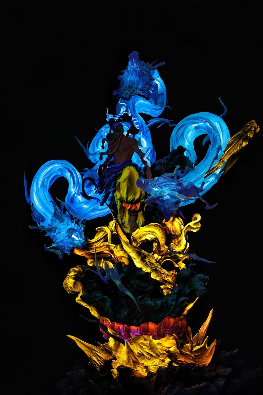 One Piece Iron Curtain x Chao Ming Studio Enel Resin Statue