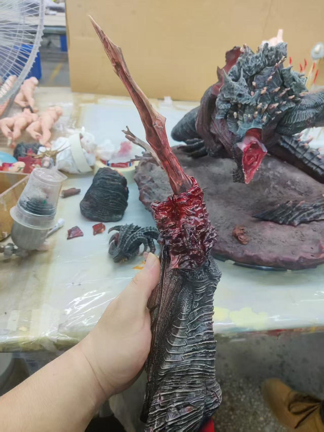 Elden Ring Craving Eyes Studio Bayle The Dread Resin Statue