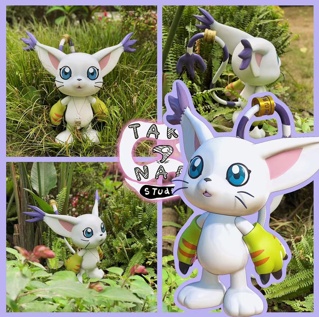 Digimon Take A Nap Studio Tailmon Resin Statue