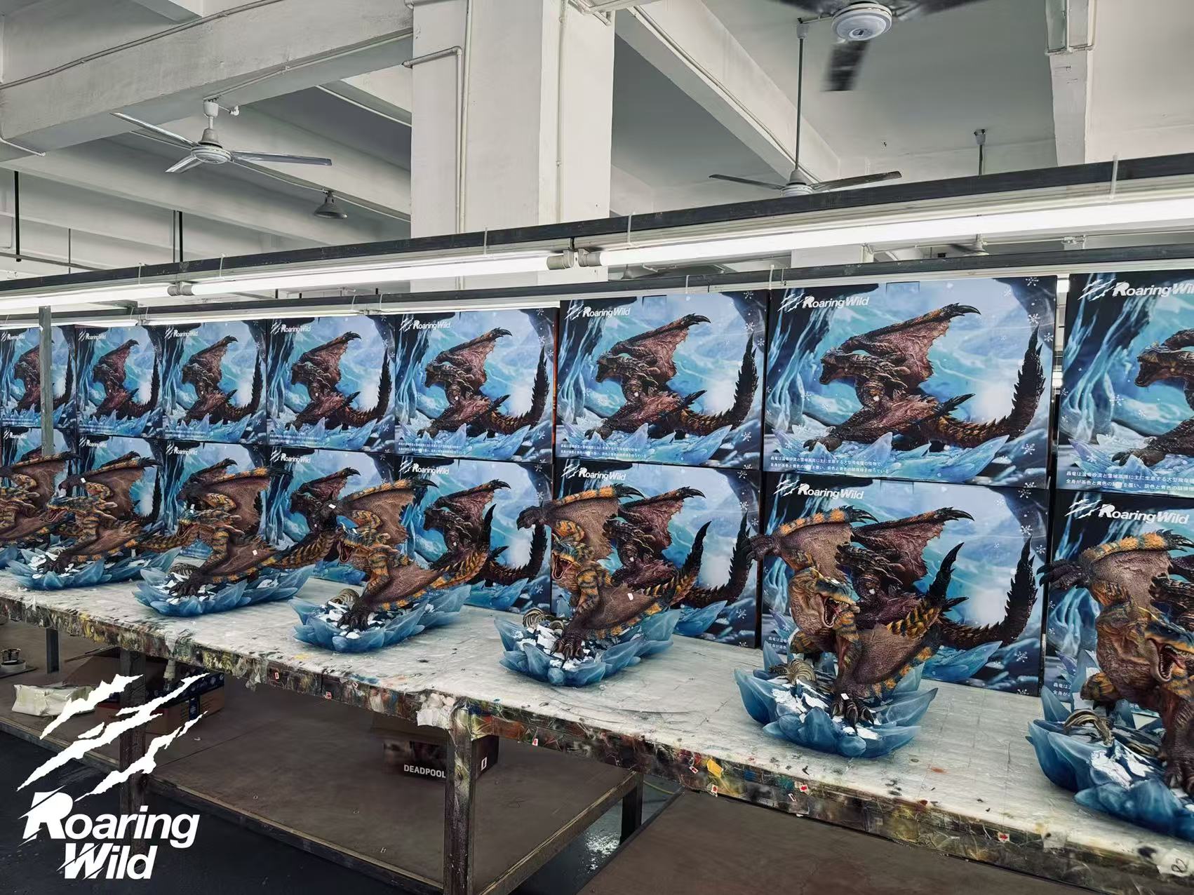 Monster Hunter Roaring Wild Studio Tigrex – ClubHouse Statues
