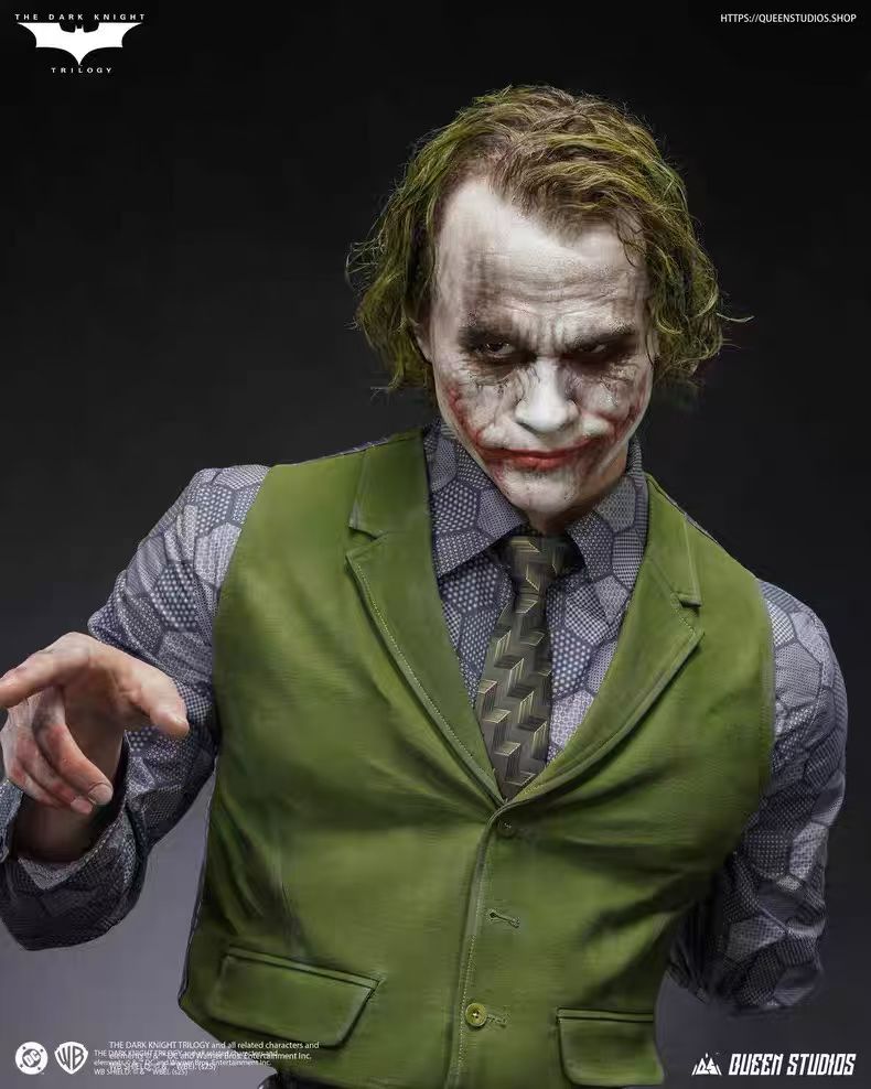 DC Queen Studio Joker Bust Life Size Licensed Resin Statue