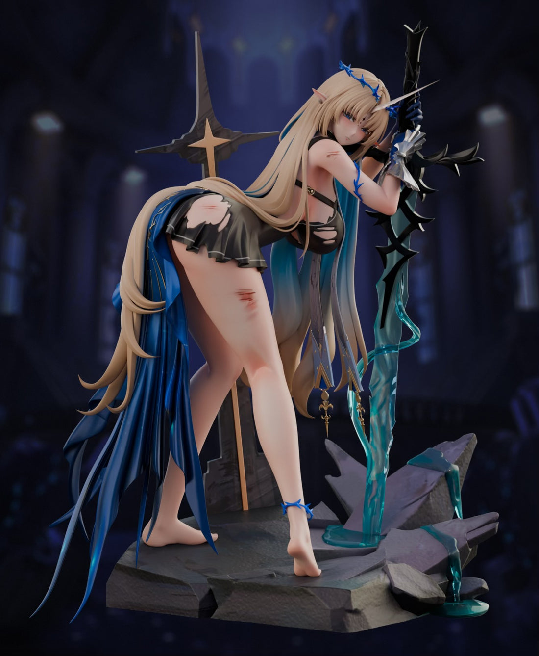 Wuthering Waves MiYin Studio Fleurdelys Resin Statue