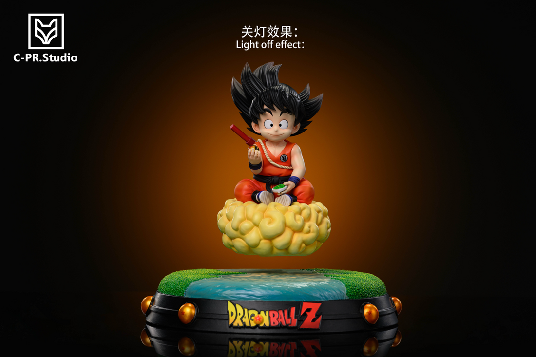 Dragon Ball CPR Studio Kid Goku on Nimbus Resin Statue