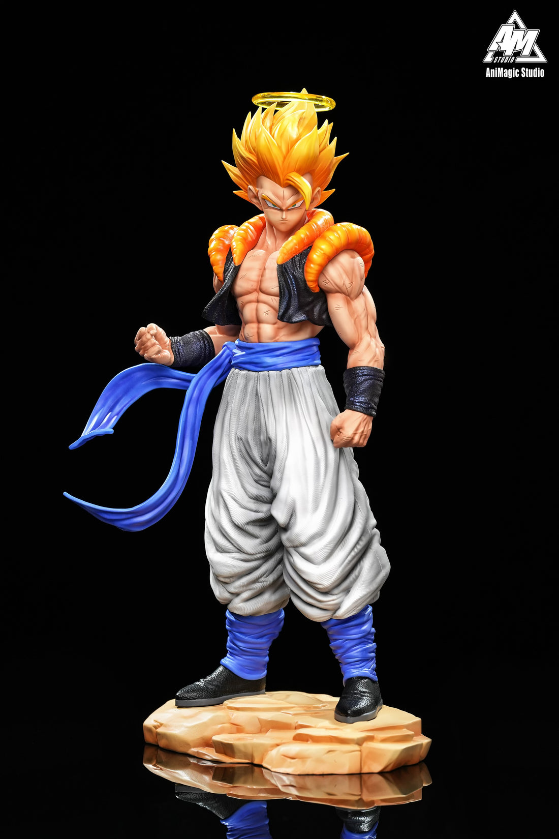 Dragon Ball AniMagic Studio Gogeta Resin Statue